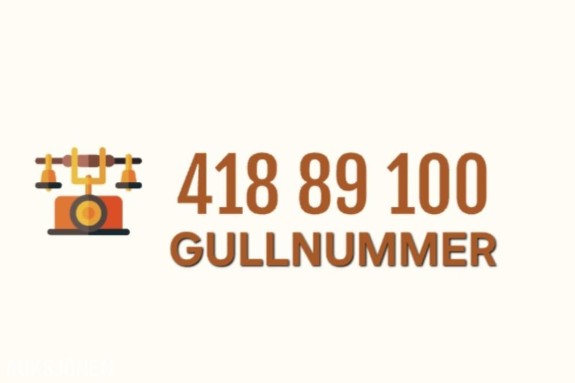 Gullnummer: 418 89 100