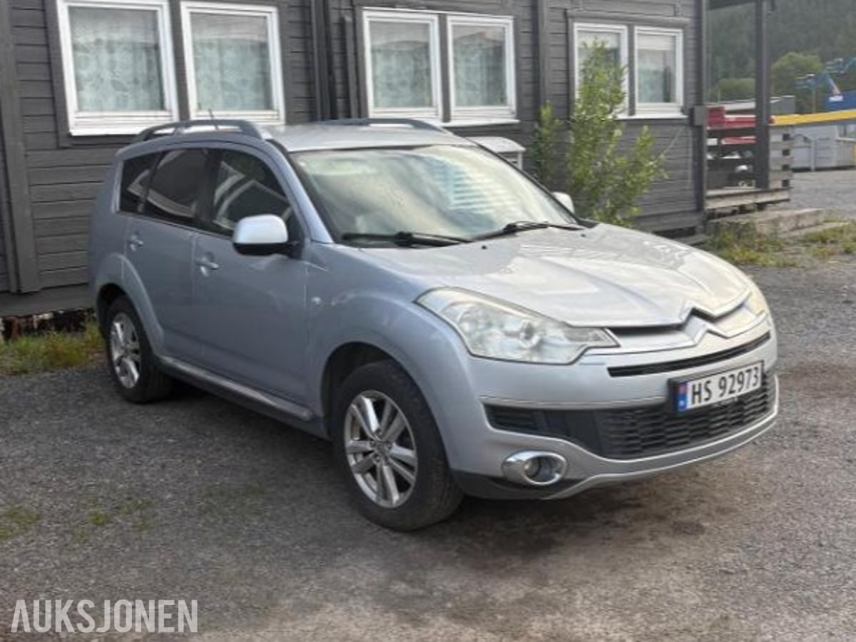 2007 Citroen C-Crosser 2.2D 156hk 4X4 Skinnseter 7 seter