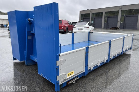 2022 CMT LFL01 Krokflak m/ nedfellbare sidelemmer  – 4,5 meter - 24 tonn - Vol 6.4m3
