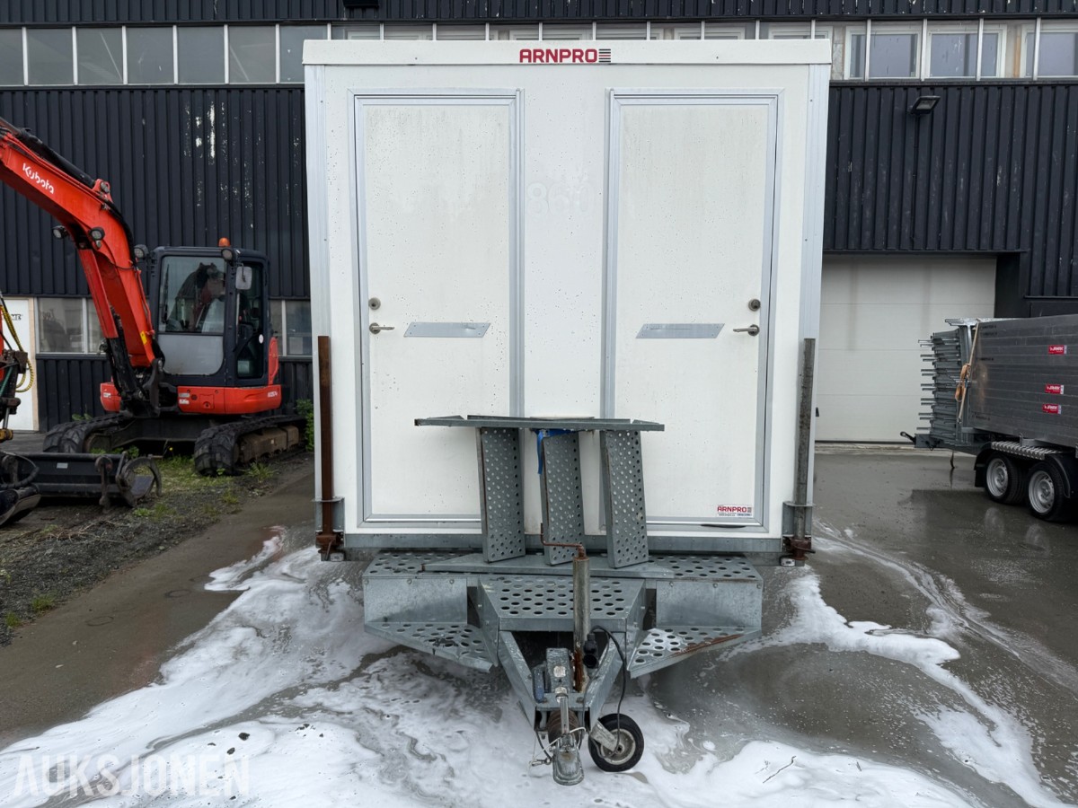 Arnpro Mobil mannskapsbrakke med kjøkken / toalett og lagerrom