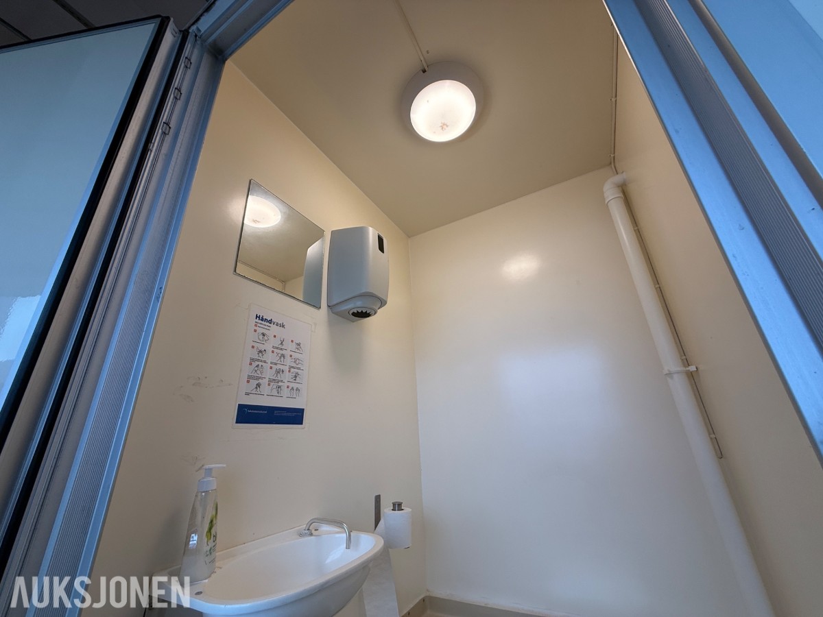 Arnpro Mobil mannskapsbrakke med kjøkken / toalett og lagerrom