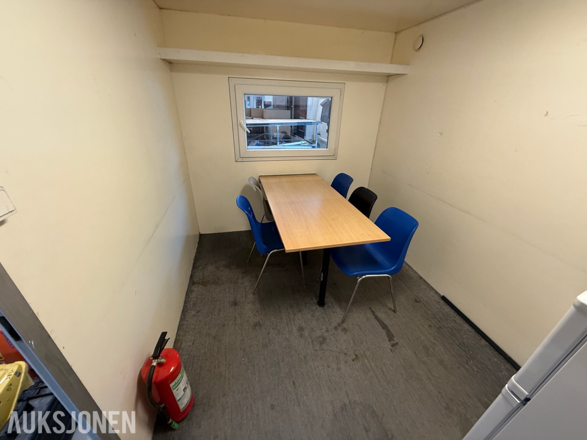 Arnpro Mobil mannskapsbrakke med kjøkken / toalett og lagerrom