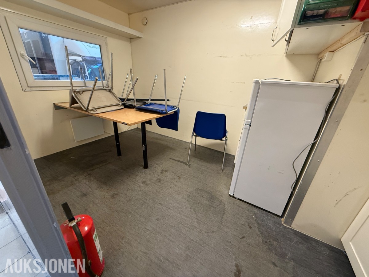 Arnpro Mobil mannskapsbrakke med kjøkken / toalett og lagerrom