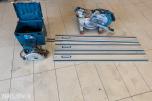 Makita skinnesag og kapp og gjærsag