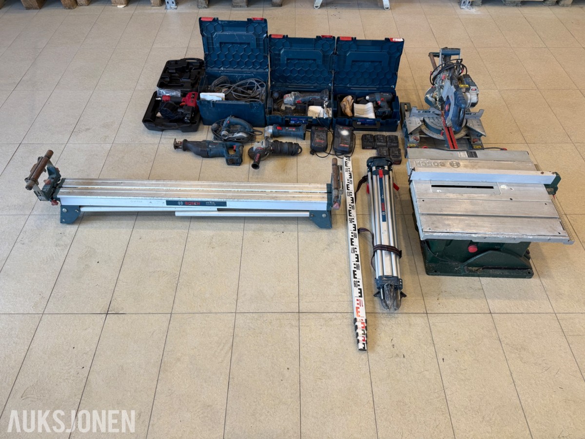 Bosch verktøypakke