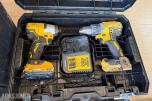 DeWalt verktøypakke 18V XR – sager, driller, batterier og kofferter