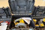 DeWalt verktøypakke 18V XR – sager, driller, batterier og kofferter