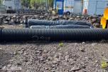 Wavin 684/593mm X-Stream overvannrør m/muffe u/pakn.