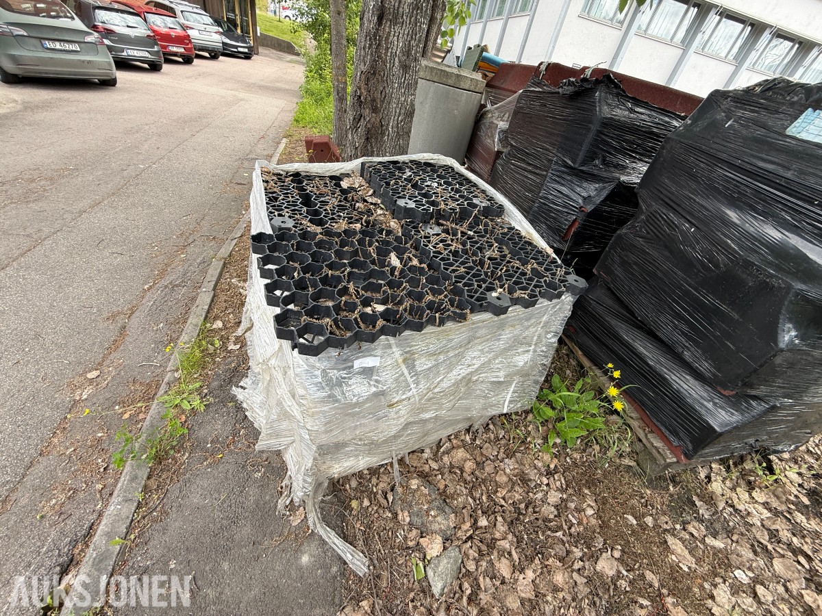 Plastarmering / grusarmering på pall