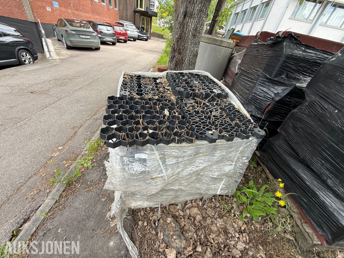 Plastarmering / grusarmering på pall