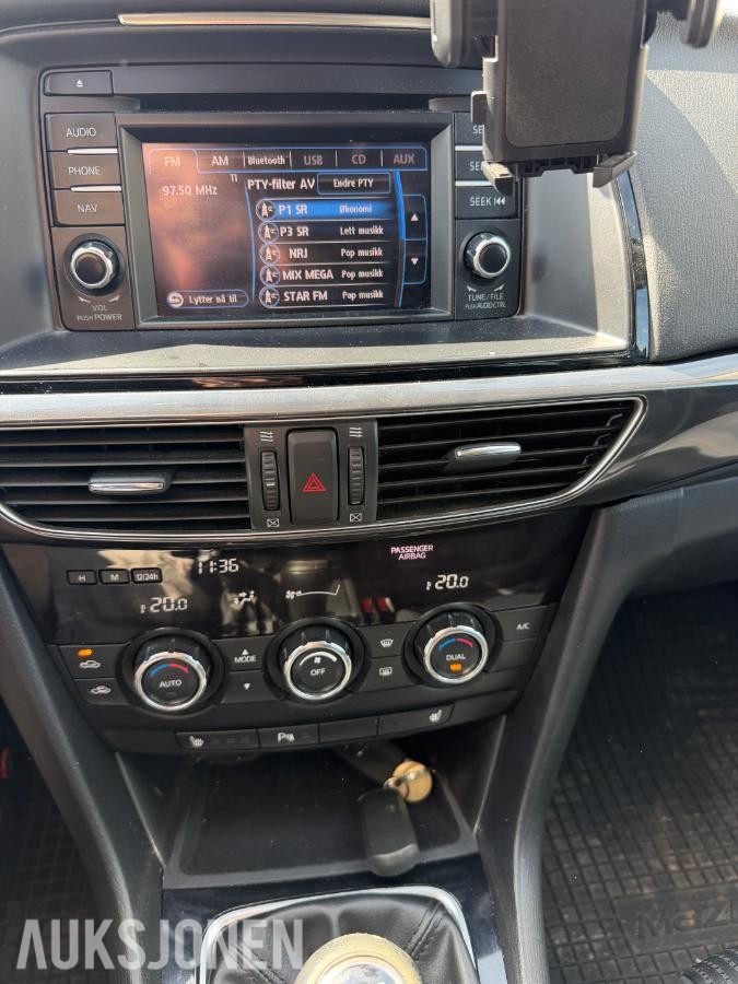 2015 Mazda 6, 2.2D 150HK,HENGERFESTE,EU-OK 5-2027, 305000KM