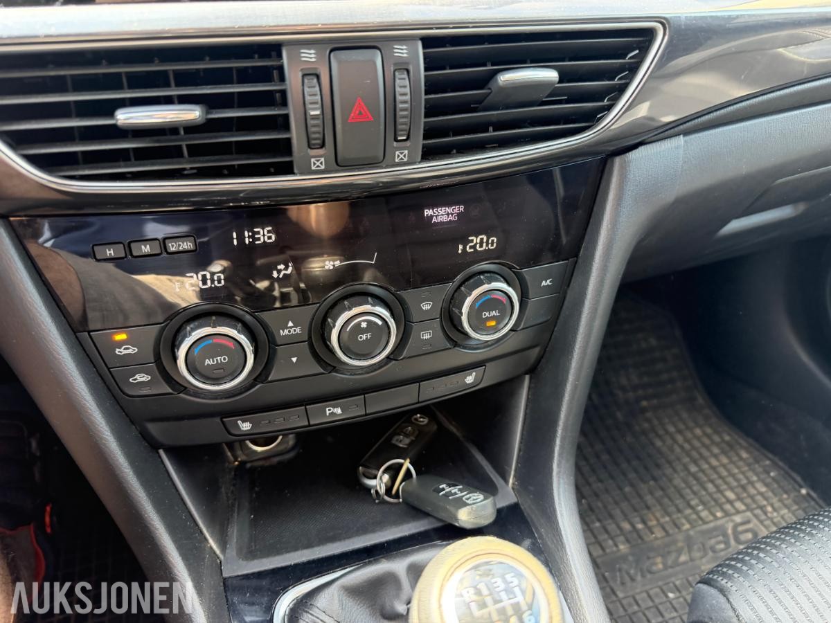 2015 Mazda 6, 2.2D 150HK,HENGERFESTE,EU-OK 5-2027, 305000KM