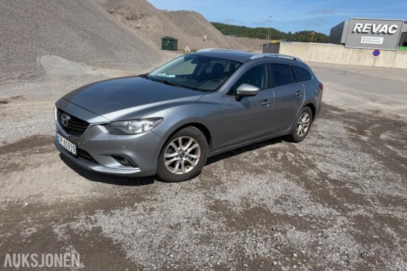 2015 Mazda 6, 2.2D 150HK,HENGERFESTE,EU-OK 5-2027, 305000KM