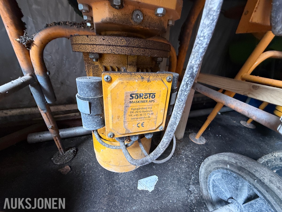 Elektrisk tvangsblander / mørtelblander