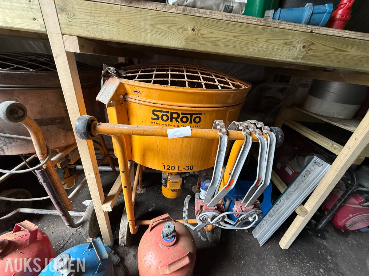 Soroto 120 L-30 tvangsblander