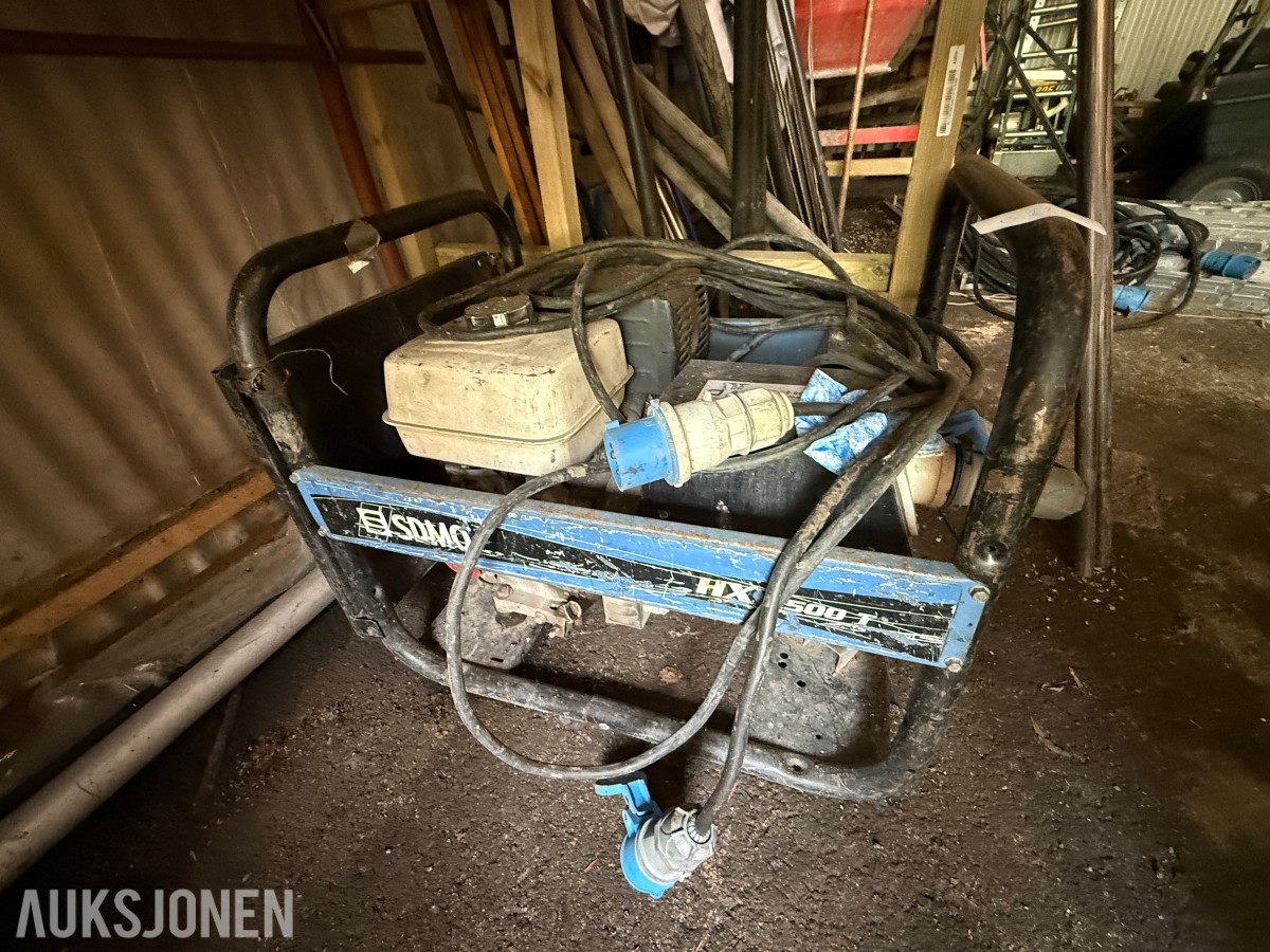 SDMO HX 7500 T Strømaggregat