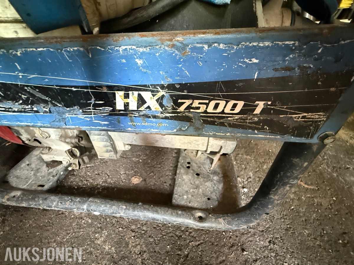 SDMO HX 7500 T Strømaggregat