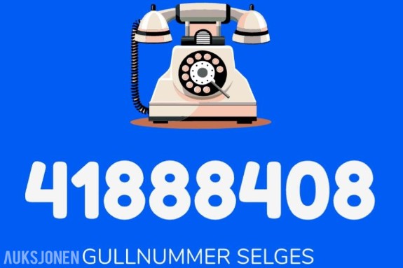 Gullnummer: 41888408