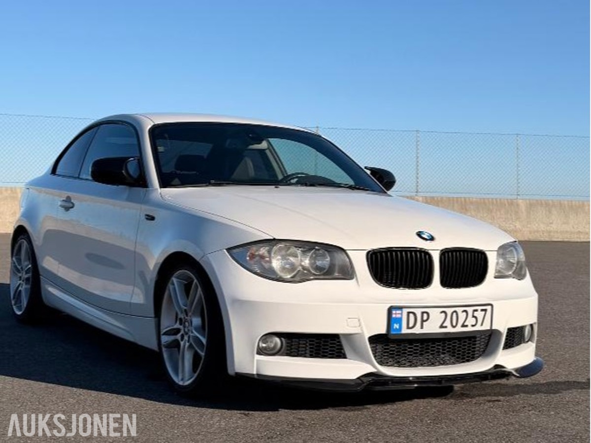2009 BMW 1-serie 118d coupe manuell EU OK til 02.2028