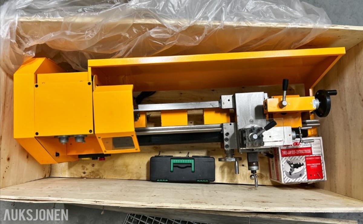 TOLLAUKSJON: BOKY HUMHON metalldreiebenk TBL-20/520