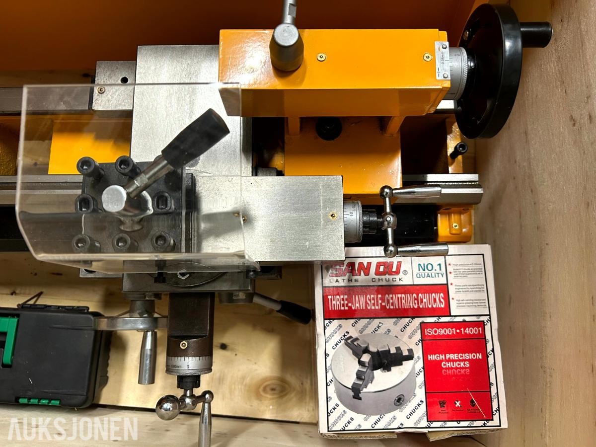 TOLLAUKSJON: BOKY HUMHON metalldreiebenk TBL-20/520
