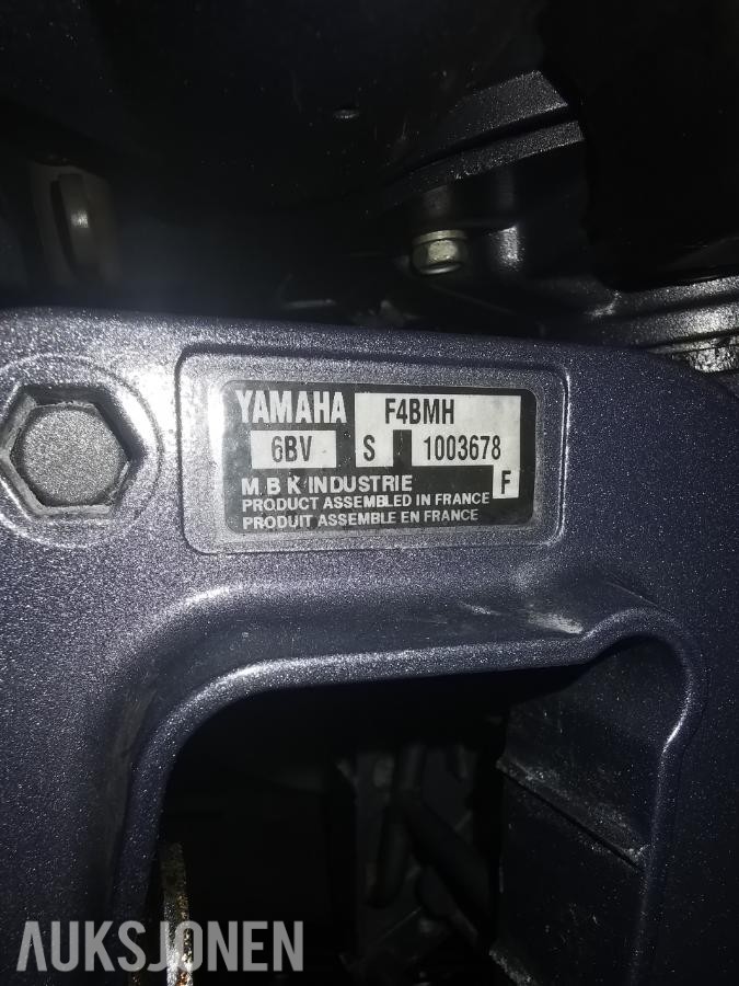 2010 Yamaha F4bmh 4hk 4-takt båtmotor