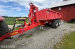 2011 Valtra T202 Versu med Bigab 15-19 krokhenger,Dumperkasse,ekstra hjulsett