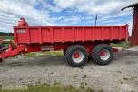 2011 Valtra T202 Versu med Bigab 15-19 krokhenger,Dumperkasse,ekstra hjulsett