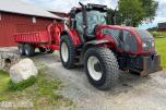 2011 Valtra T202 Versu med Bigab 15-19 krokhenger,Dumperkasse,ekstra hjulsett