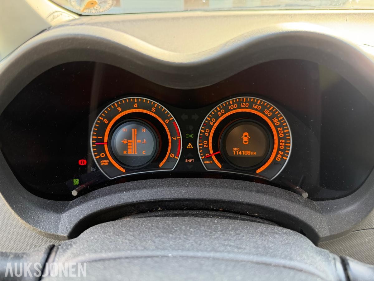 2010 Toyota Auris 1.3-101, 114108km - 96 timers auksjon