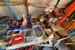 Parti med verktøy, festemateriell og verkstedutstyr