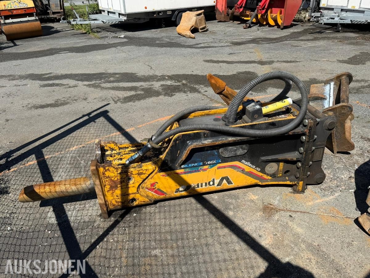2022 Danda 180DX Hydraulisk Pigghammer med S60-feste