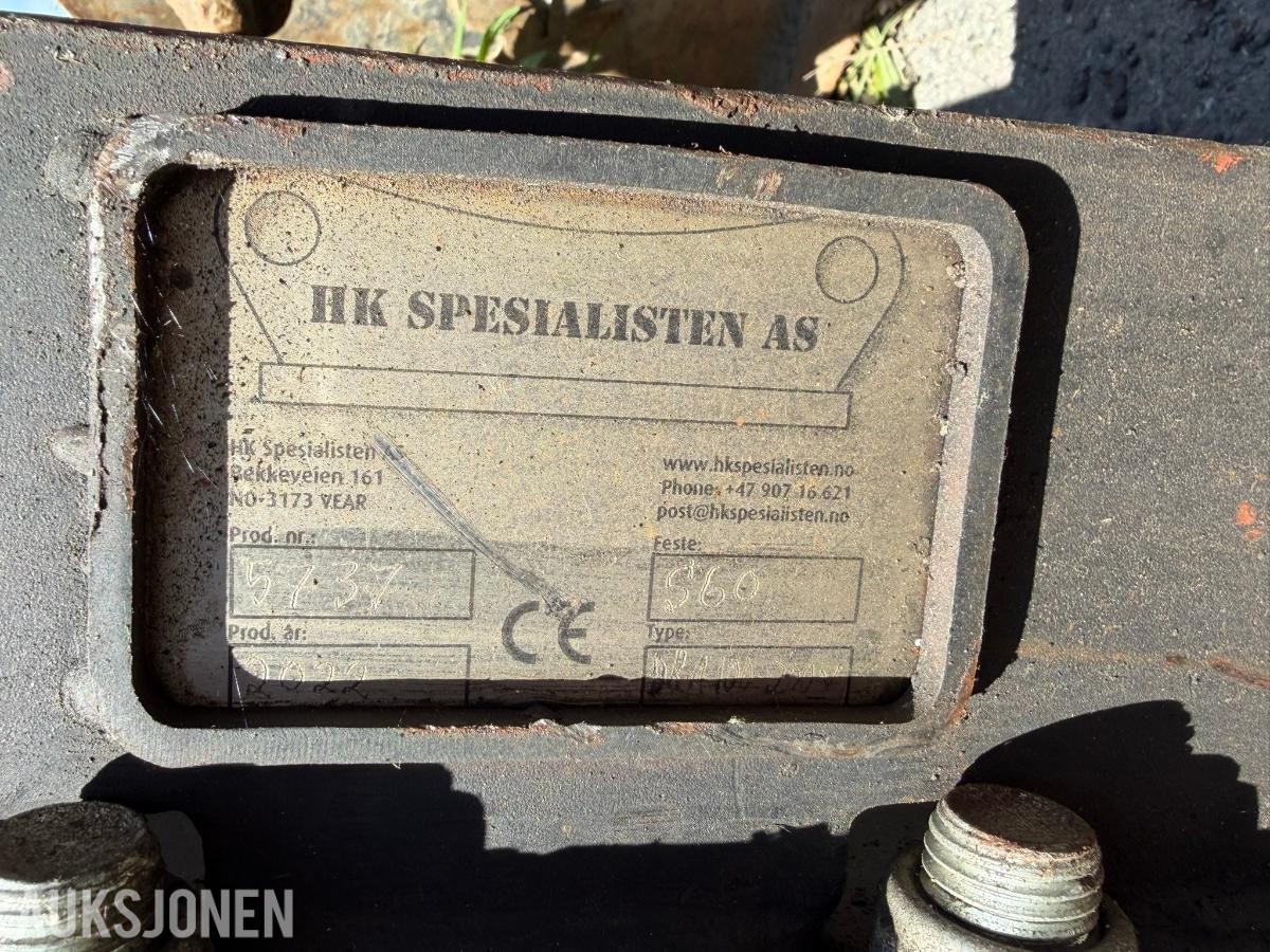 2022 Danda 180DX Hydraulisk Pigghammer med S60-feste