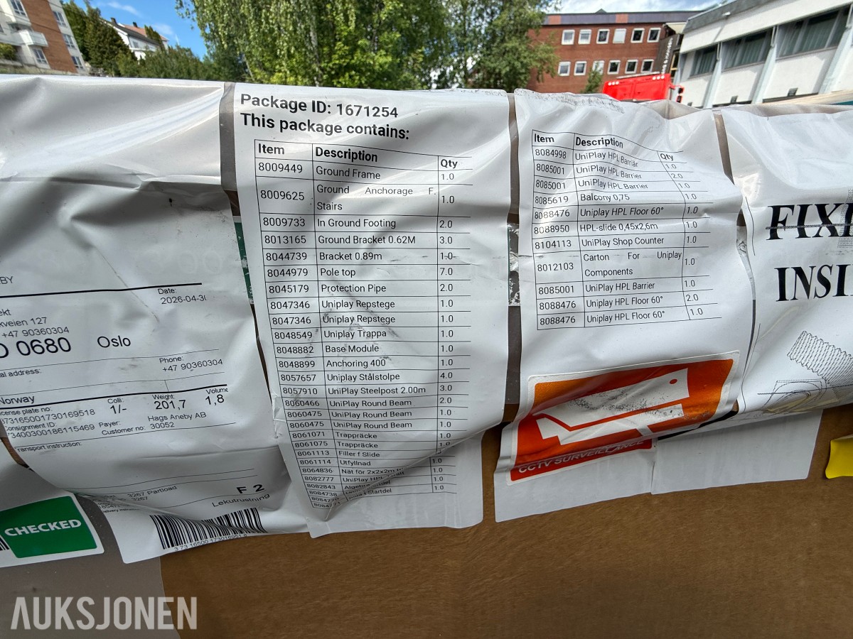 HAGS UniPlay lekeapparat (ubrukt i originalemballasje)