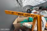 Løftegalge / materialløfter – maks 1 500 kg