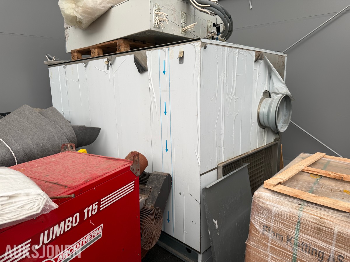 Ventilasjonsaggregat / Luftbehandlingsaggregat selges