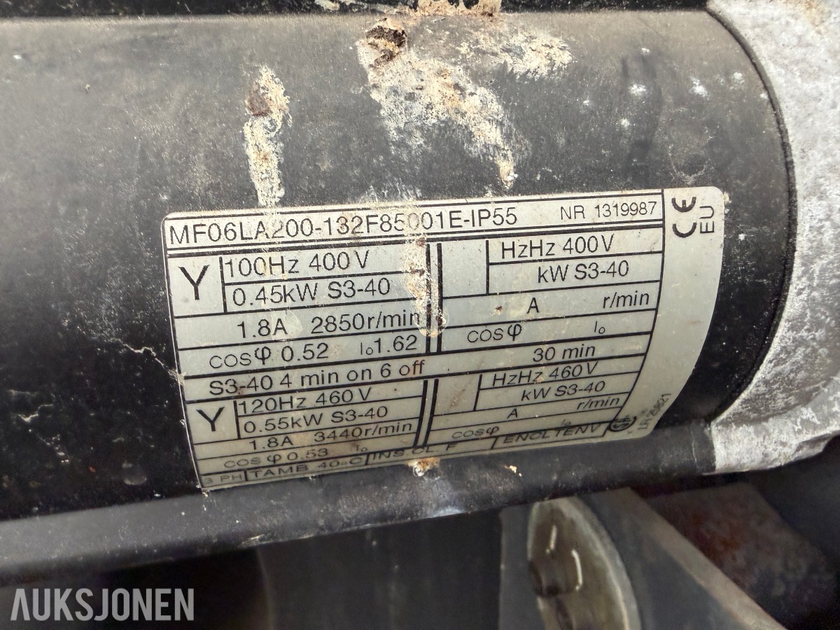 2008 Konecranes CXT 4 tonns elektrisk talje med traversvogn