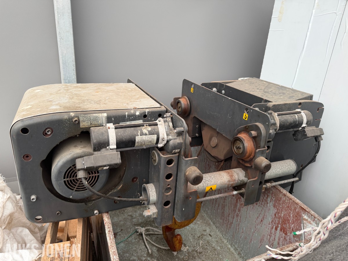 2008 Konecranes CXT 4 tonns elektrisk talje med traversvogn