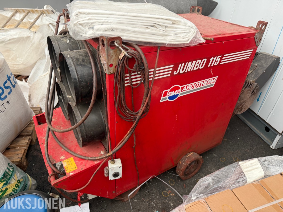 BM2 Arcotherm Jumbo 115 byggvarmer / varmluftsaggregat