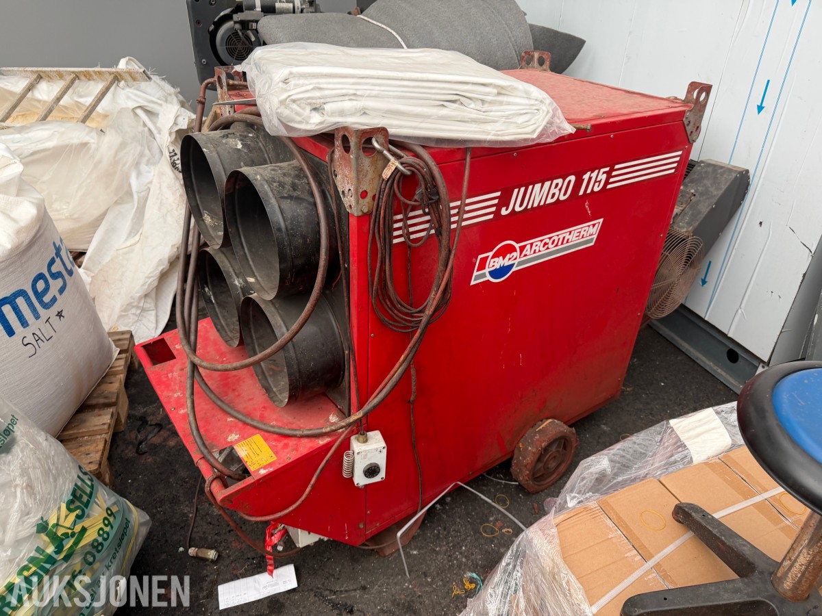 BM2 Arcotherm Jumbo 115 byggvarmer / varmluftsaggregat