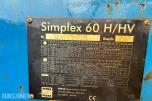 2007 STEMA PEDAX SIMPLEX 60 HV ARMERINGSJERNSAKS – JEVNLIG I DRIFT