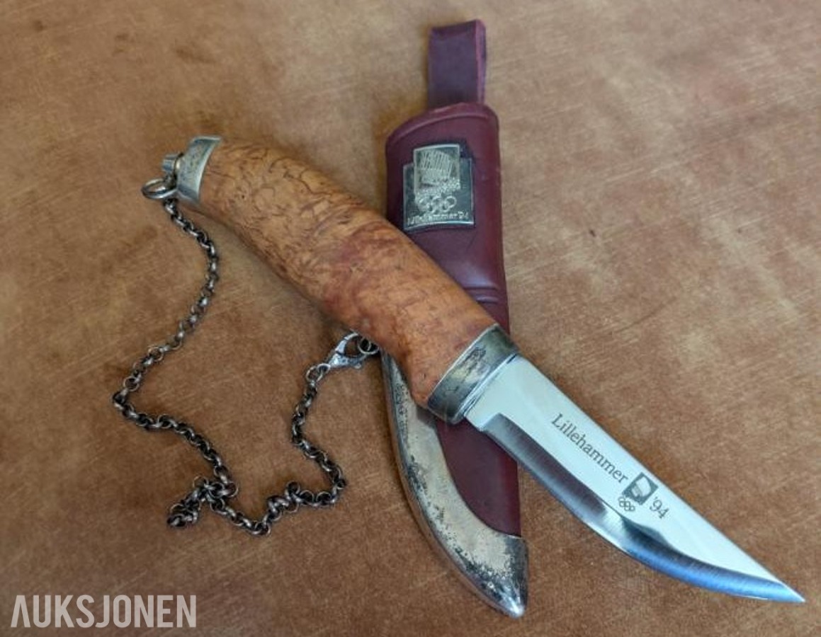 1994 Brusletto OL kniv Lillehammer 1994