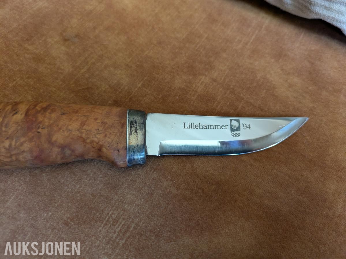 1994 Brusletto OL kniv Lillehammer 1994