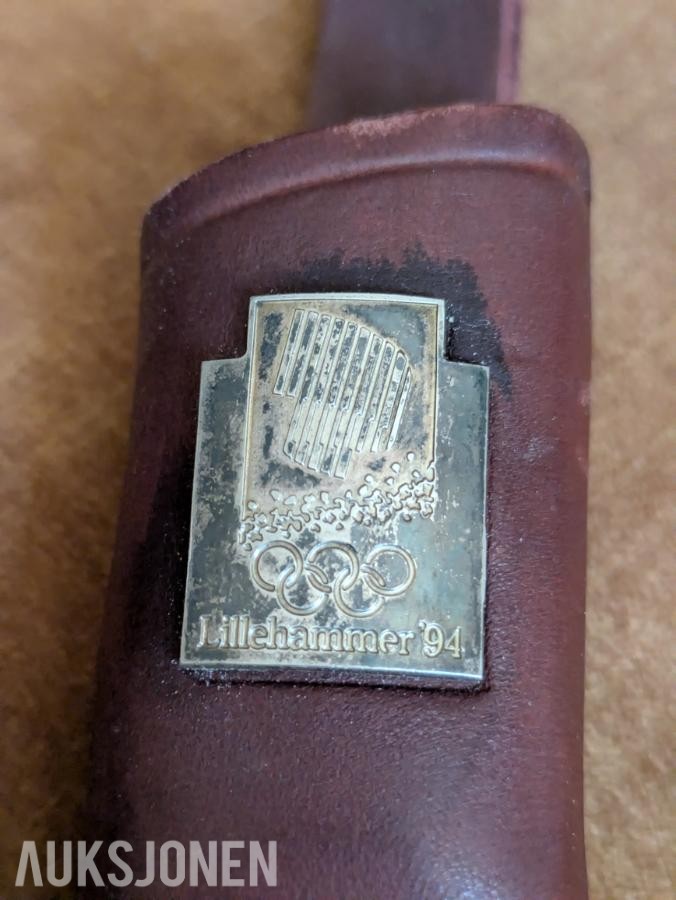 1994 Brusletto OL kniv Lillehammer 1994