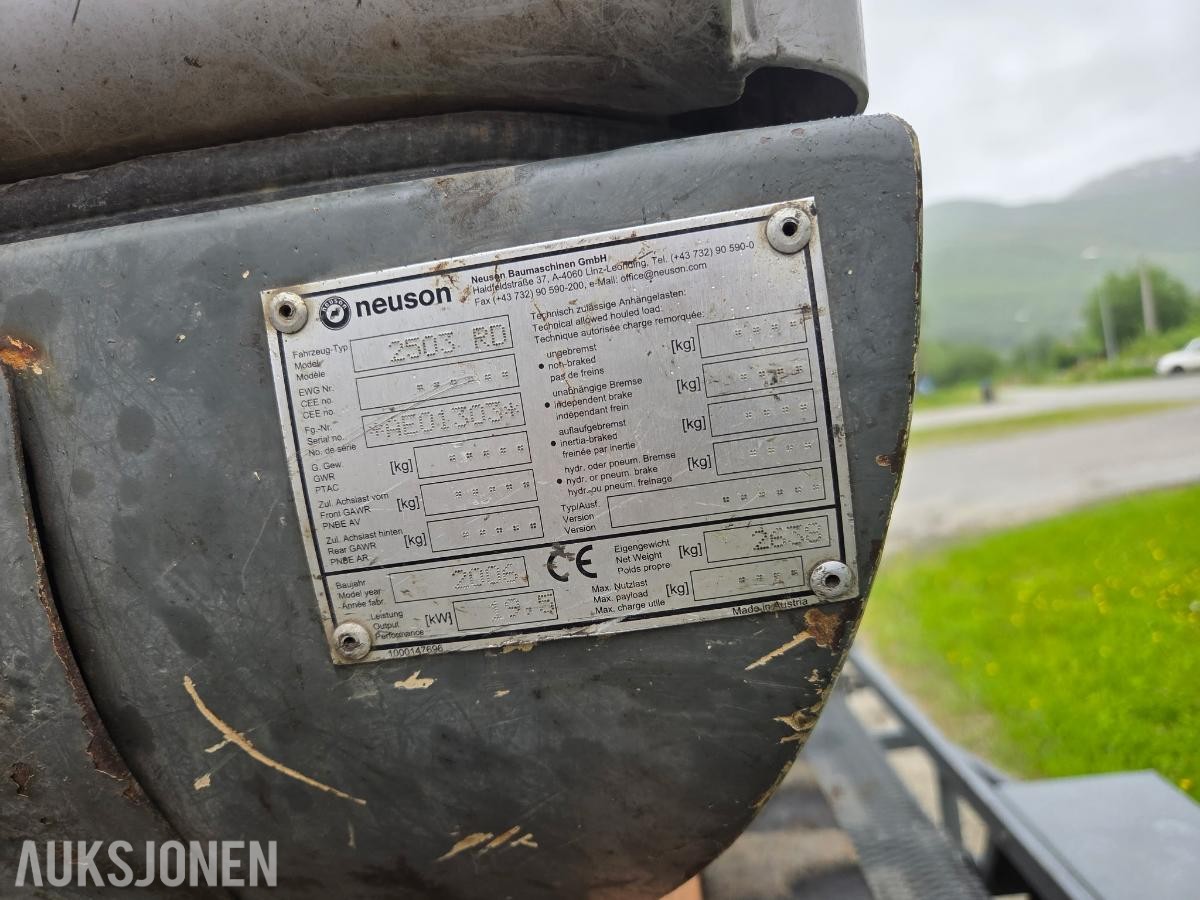 2006 Wacker Neuson 2503 RD minigraver