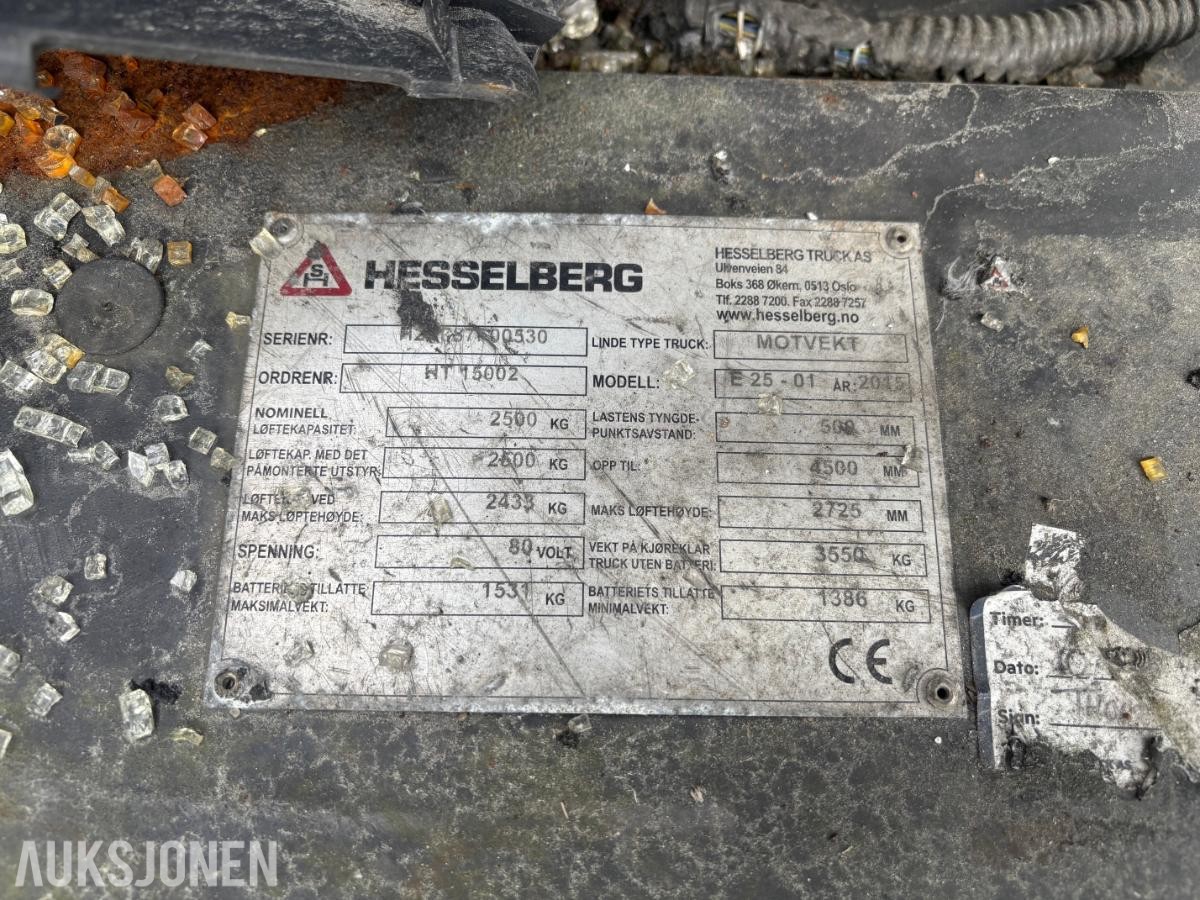 2 stk Linde deletrucker selges samlet