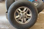 4 stk Toyota Land Cruiser hjul 