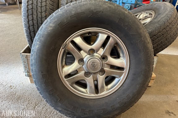 4 stk Toyota Land Cruiser hjul