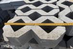 gressarmeringsstein 40x40x10 - 66 stk
