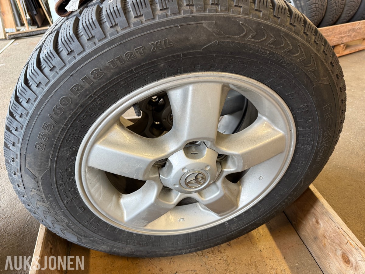 4 stk Toyota Land Cruiser hjul